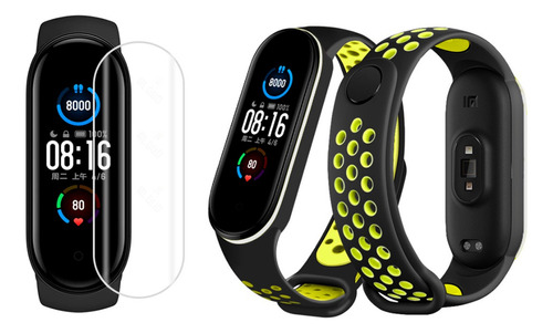 Pulsera Repuesto Mesh Xiaomi Mi Band 5 - 6 + Film Hydrogel