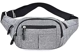 Large Crossbody Fanny Pack Bag,headphone Hole Design Runnin