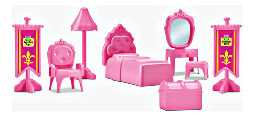 Castelo Princesa Judy Com Boneca Acessórios Samba Toys Kids