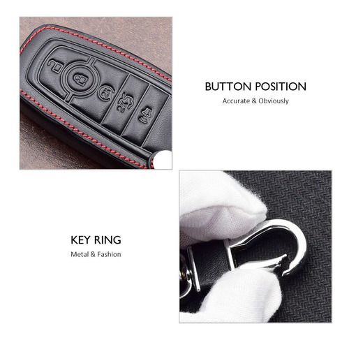 Funda Llave Ford Explorer, F150 Mustang Fusión Escape 4boton