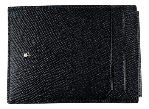 Tarjetero Montblanc Negro 6cc Sartorial 116340