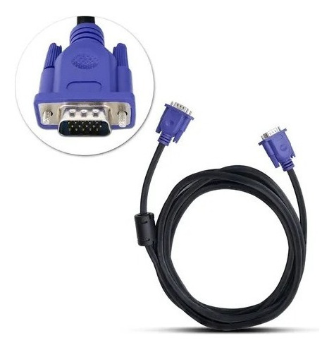Monitor De Cable Vga, Lcd, Pc, Proyector De Tv, 3 Metros, Ma