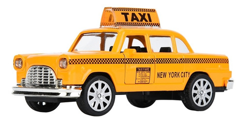 Modelo De Vehículo De Simulación De Taxi De Aleación 1:32 Pa