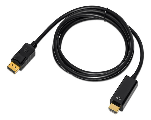 Cable 1.8m Convertidor Displayport A Hdmi Hd 1080p Dp Hdtv