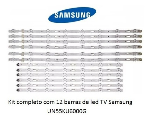 Barras De Led Original Tv Samsung Un55ku6000