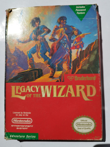 Legacy Of The Wizard Nes Nintendo