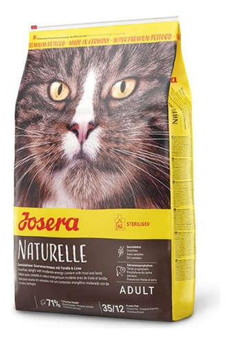 Josera Naturelle Para Gatos Esterilizado 2kg Pethome