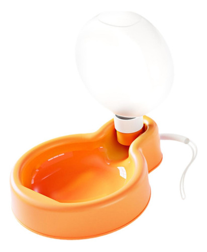 2 Botellas De Agua Plegables Para Perros Y Mascotas, Naranja