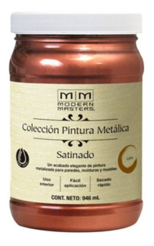 Rust Oleum Mm Metalico Satinado Cobre 0.946lts