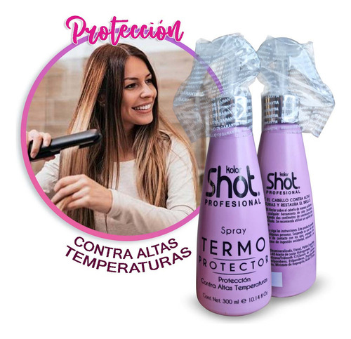 Termoprotector Para Cabello Con Keratina Kolor Shot