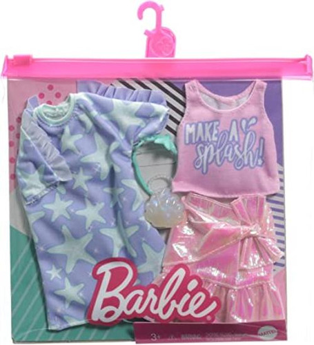 Barbie Fashions Conjunto De Ropa De 2 Piezas 2 Trajes De