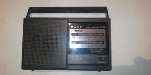 Radio Sony Am/fm Icf-28