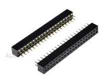 Comprar Conector Tira Paso Hembra Recta 2 X 20 Pine Doble Fila Para