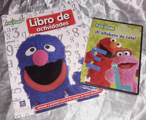 Libro De Actividades Plaza Sésamo Más Dvd