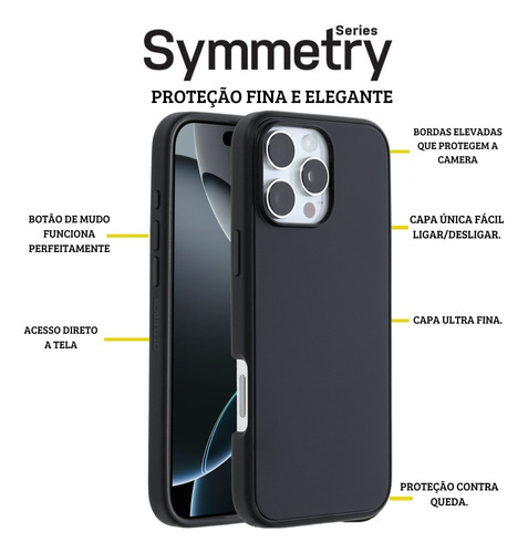 Capa Case Otterbox Symmetry Protetora Para iPhone 16 Pro Max