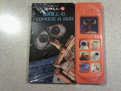 Wall E Conoce A Eva Robot Disney Libro Ilustrado Con Sonido