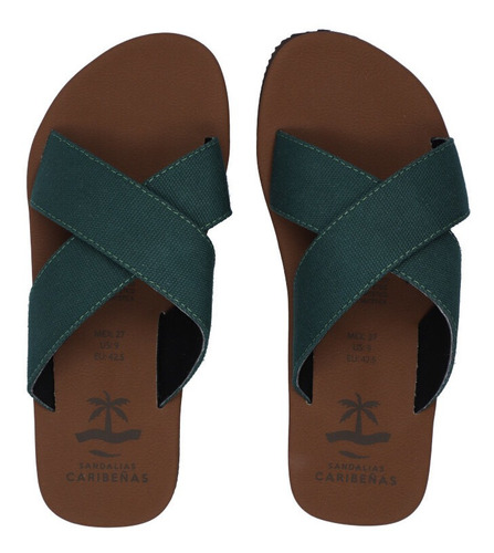 Sandalias Caribeñas Caleta Hombre Playa Casual Slides Pv22