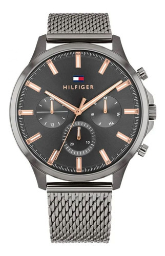 Reloj Para Hombre Tommy Hilfiger Ryder 1710500 Gris