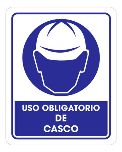  Señalamiento Uso Casco 25 X 35cm Weston Ts-0065