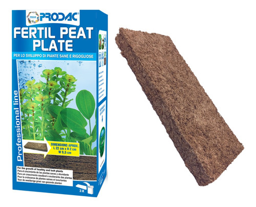 Turba Nutritiva Fertil Peat Planta Plantado Acuario - Prodac