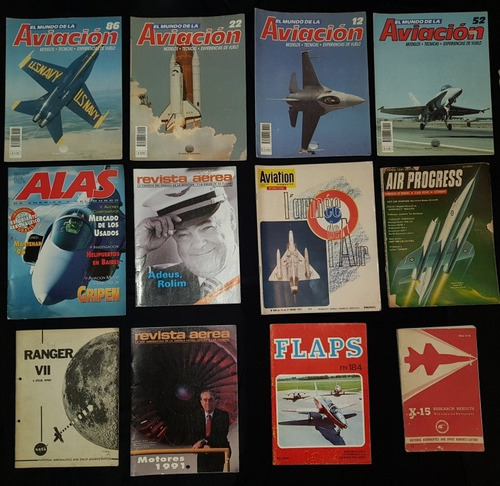 Lote De Libros Antiguos De Aviación. 50n 774