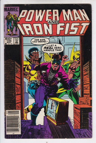 Cómic Power Man And Iron Fist Volumen 1 Nº105 1984 Inglés
