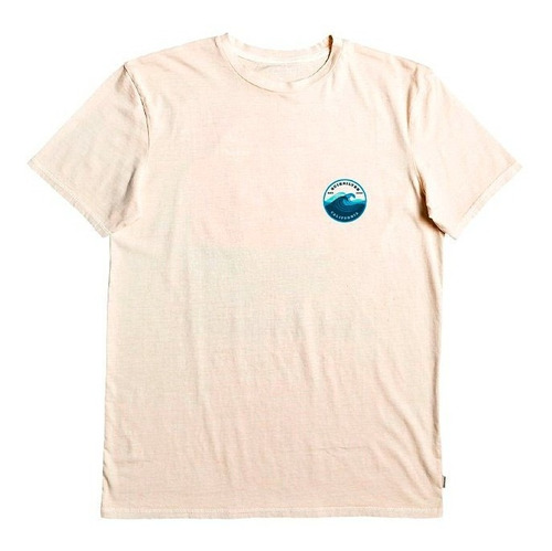 Remera Manga Corta Hombre Quiksilver Ca Beach Break