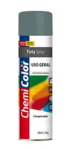 Tinta Spray Alumínio 400ml Emb. C/ 3