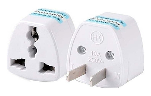 X10 Adaptador Enchufe Viajero 3p Inglés Uk Europeo Subte A C