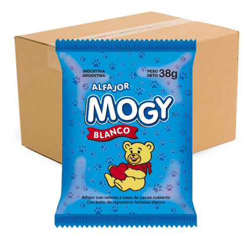Alfajor Mogy Blanco 40u X 38g
