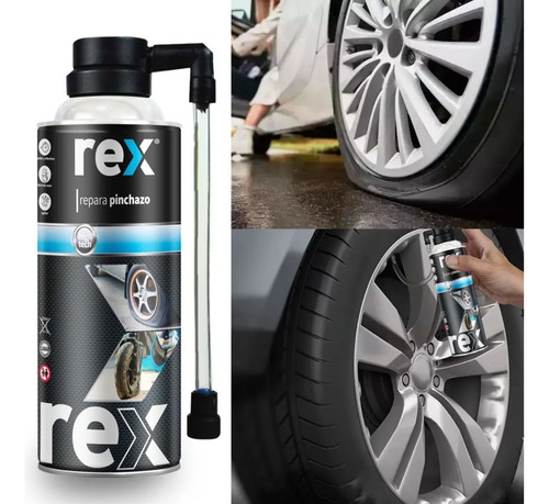Repara Pinchazo Antipinchazo 450ml Rex 30012 Emergencia Sos