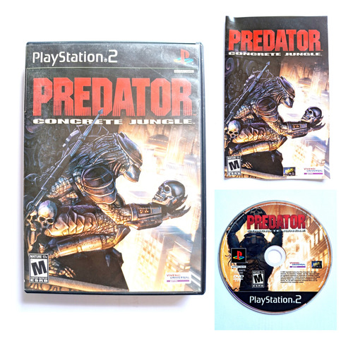 Predator Concrete Jungle Ps2 (Reacondicionado)