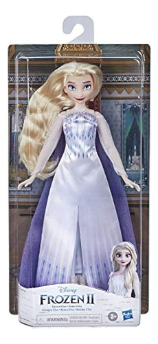 Disney Frozen 2 Snow Queen Elsa Muñeca De Moda, Vestido, Zap