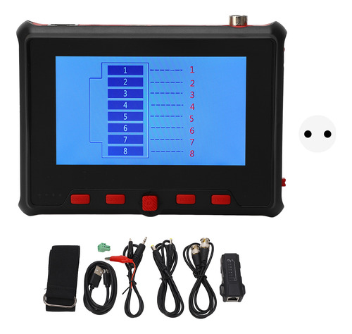 Cable Utp Tvi Cvi Utp Para Monitor De Cámara Ahd, Prueba Cct