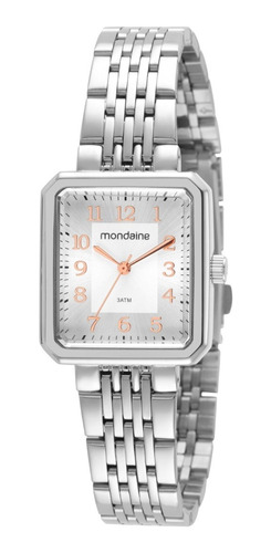 Relógio Mondaine Feminino Prata Original Promoção