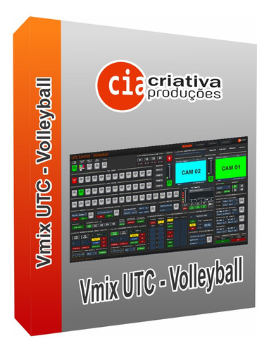 Pacote Utc - Volleyball - Para vmix 