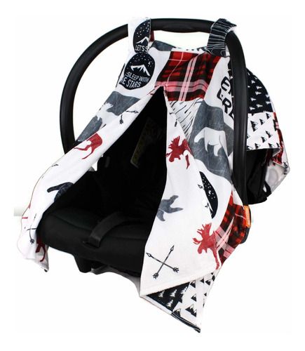 Dear Baby Gear, Dosel De Asiento De Coche Reversible De Lujo