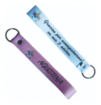 Comprar 50 Llaveros Cinta Con Mosqueton Personalizados Regalos 