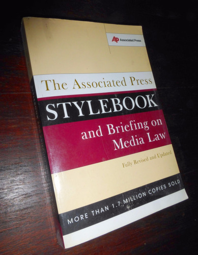 The Associated Press Stylebook And Briefing On Media Law