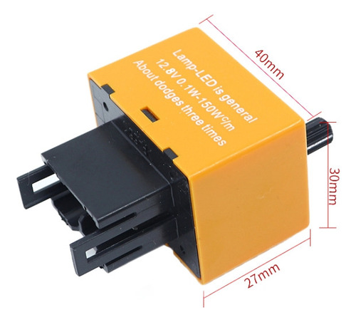 Intermitente De Luz Led De 8 Pines Con Frecuencia De 12 V Pa