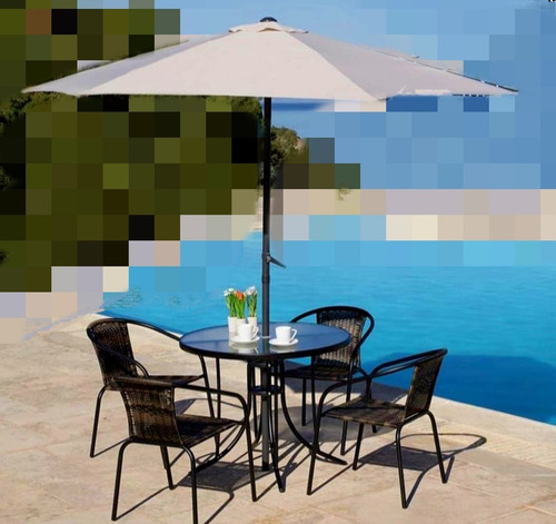 Imagen 9 de 10 de Juego De Jardín / Exteriores/ Piscina Resistente Al Sol