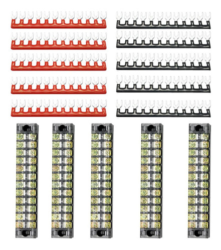 Bloque De Terminales 600v 15a Screw Terminal Blocks 5 Pcs