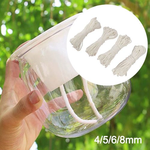 Mecha De Riego Lavable Con Sistema De Cuerda De Algodón Abso