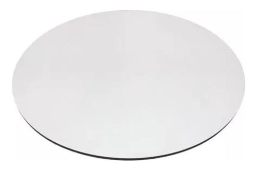 Base De Torta Fibrofacil Mdf Blanco Disco Bandeja 35cm 