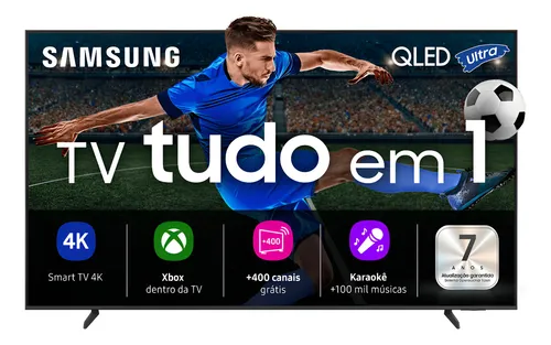Smart Tv Qef1 Vision Ai Tv 50 Qled 4k Cinza Samsung Bivolt