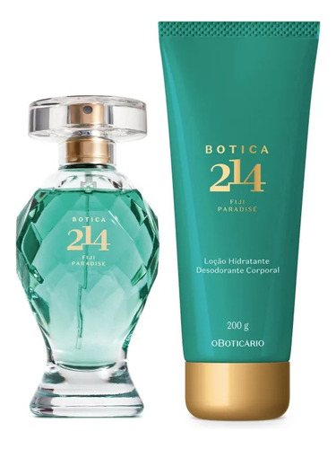 Kit Botica 214 Fiji Paradise Feminino Boticário - Eau De Par