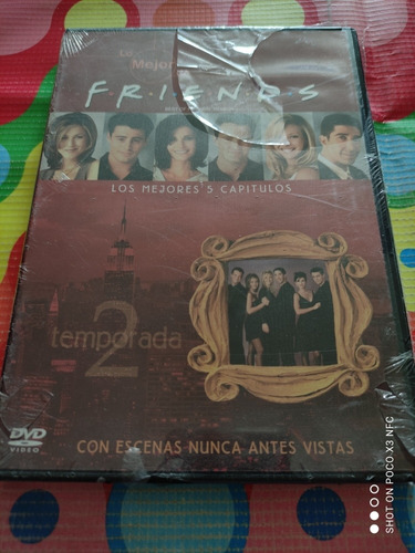 Dvd Friends Temporada 2 Los Mejores 5 Capítulos W Sellado