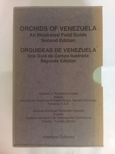 Orquídeas De Venezuela. Guía De Campo. Armitano Editores