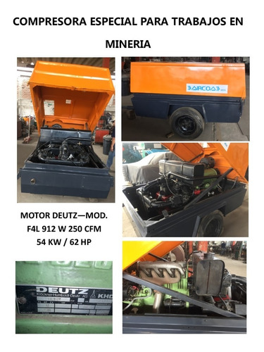 Compresora Diesel - Motor Deutz