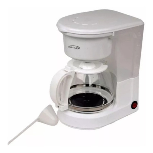 Cafetera Kalley 8 Tazas Vidrio 750w 1.25l Filtro Permanente 